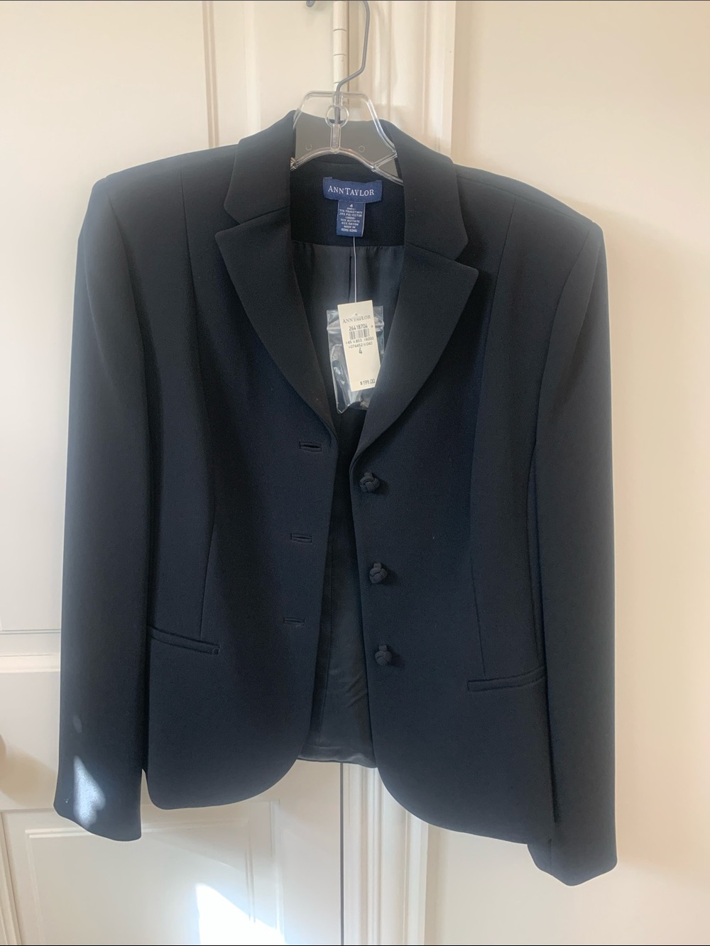 Ann Taylor Black Classic Tailored Blazer